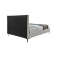 thumbnail image 6 of Meridian Furniture Hunter Cream Linen Queen Bed, 6 of 10