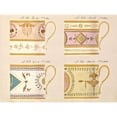 thumbnail image 3 of Honore 14x12 Black Modern Framed Museum Art Print Titled - Quatre tasses du 1er choix, ca. 1800-1820, 3 of 5