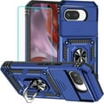 thumbnail image 1 of MYKOMI for Pixel 9A Case, Google Pixel 9A Case with Screen Protector: [Military Grade 20ft. Drop Tested] Ring Shockproof Protective Phone Case for -Google Pixel 9A, 1 of 6