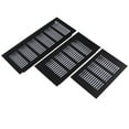 thumbnail image 4 of 150mm Aluminium Rectangular Cabinet Wardrobe Air Vent Grille Ventilation-Cover Wardrobe Ventilation Grille Vents Furniture Parts, 4 of 4