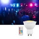 thumbnail image 1 of Bombilla LED RGBW BuyWeek GU10 RGBW con mando a distancia, 1 of 10