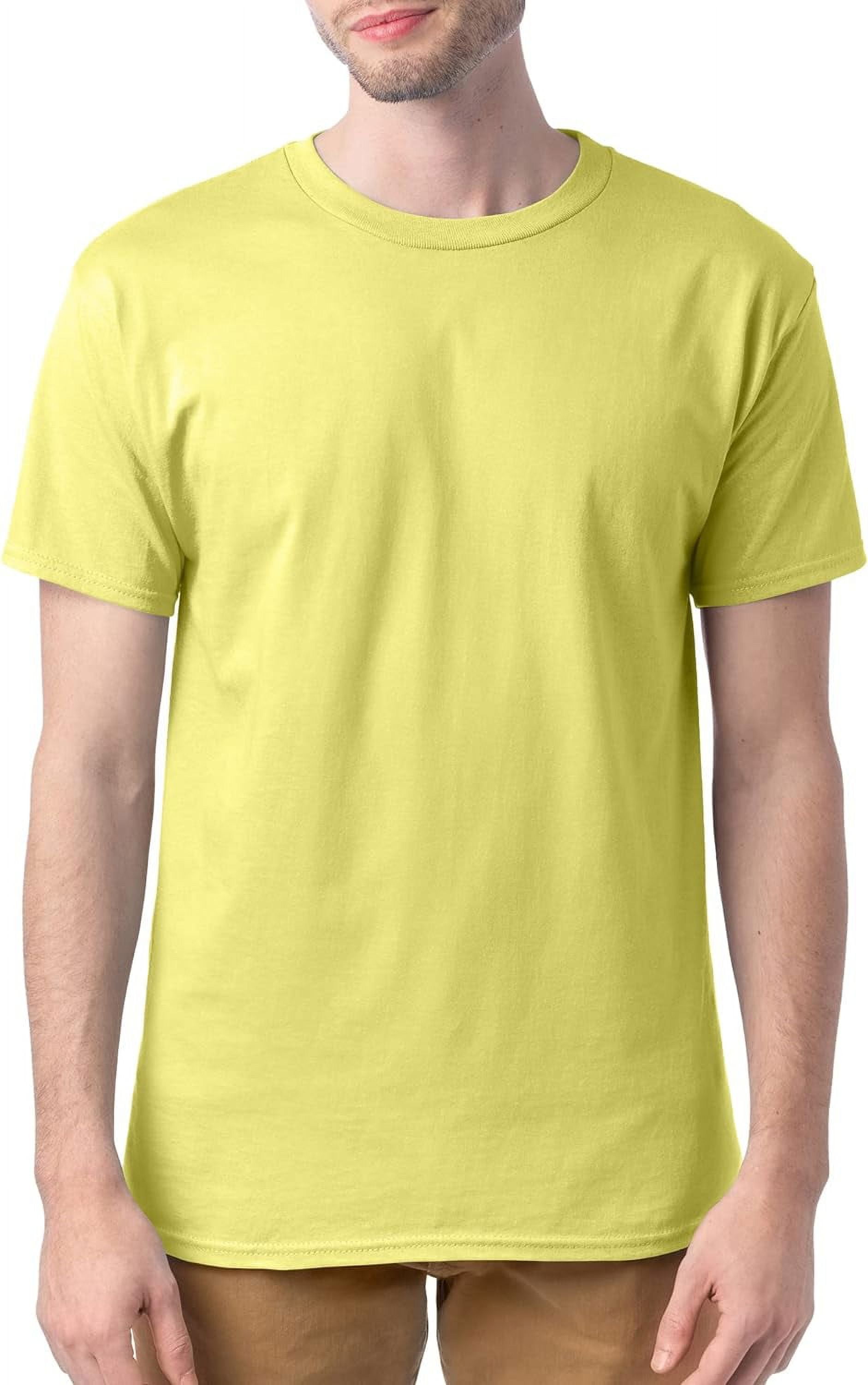 Hanes Men's Essentials Short Sleeve T-shirt Value Pack, 4