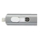 thumbnail image 1 of Memoria Usb 3 En 1 Usb Lightning, Android, Pc 1 Tera 1tb Gris, 1 of 5