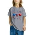 thumbnail image 4 of QTBIUQ Toddler Star USA Flag 4th July T Shirt Boys Girls Kids Summer Tee Comfortable 3-10 Years, 4 of 6
