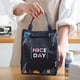 thumbnail image 4 of Bolsa de almuerzo, bolsa térmica, bolsa de arroz para estudiantes, bolsa de picnic portátil, bolsa para lonchera, 4 of 5