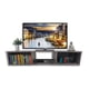 thumbnail image 1 of Repisa De Pared De Madera Para Equipos De Tv 100 X 30 Cm Lombardia.290 Hanlob Repisa Flotante Moderna con 3 cajones para equipos de TV, 1 of 6