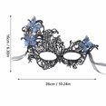thumbnail image 2 of Cosplay Mask, Masquerade Mask, Mardi Gras Mask, Halloween Mask, Venetian Mask, Halloween Lace Masquerade Masks - 1920s Vintage Antique Mask for Men Women Carnival Party Carnival Evening Prom, 2 of 6