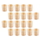 thumbnail image 5 of EeaseMX 20 vasos de madera desechables, redondos, para agua y ensaladas., 5 of 7