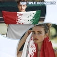 thumbnail image 6 of Bulopur Mexican Front Car Seat Cover Towel for Men Multifunctional Car Seat Protector with Storage Bag for Vacation Summer Washable Fit SUV Sedan Truck 1pcs, 6 of 7