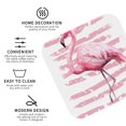 thumbnail image 4 of Bingfone Vintage Flamingo Leather Drinks Coasters With Set Of 6,Suitable For Home Kitchen,Coffee Cup Coasters Home Gift, 4 of 9