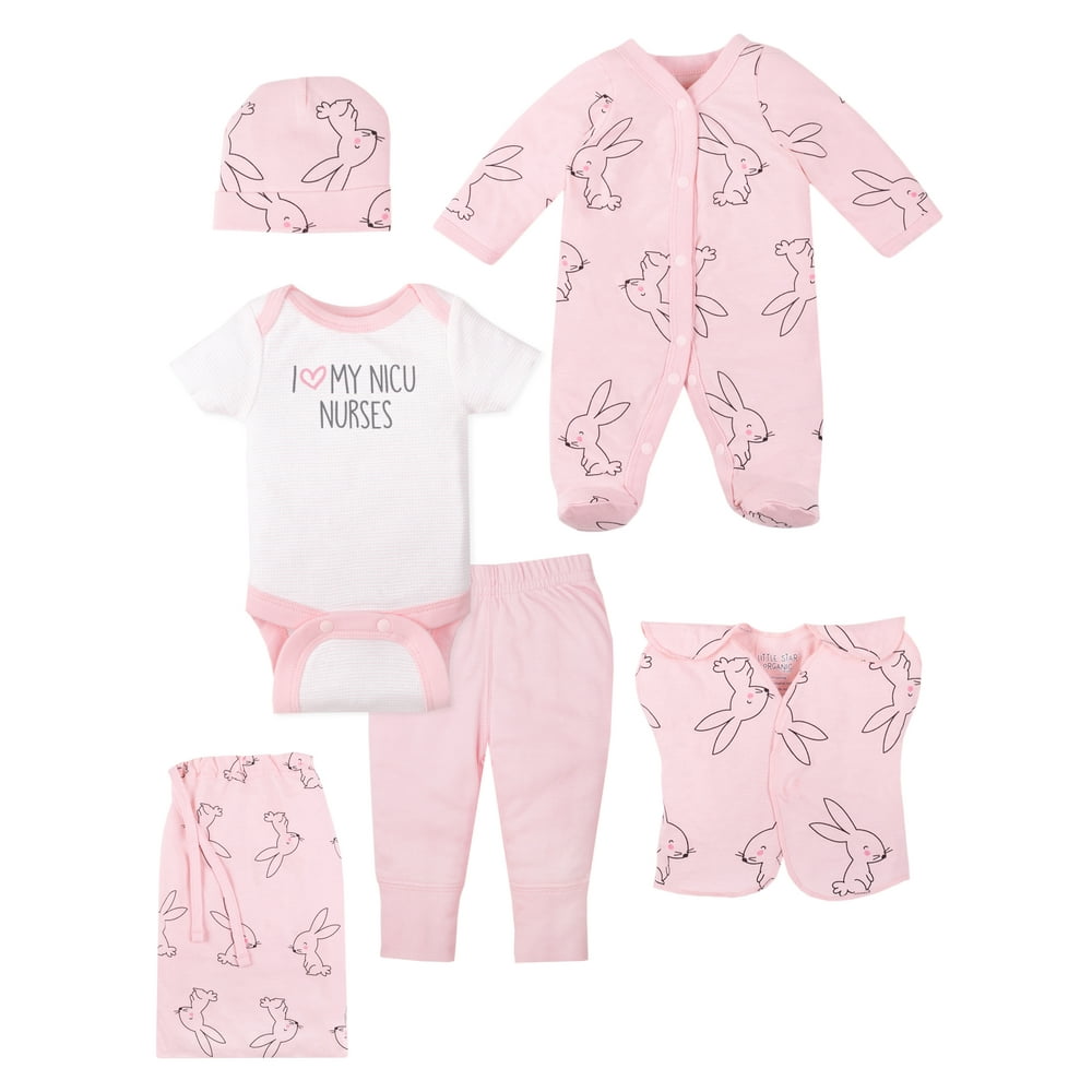 Little Star Organic Little Star Organic Preemie Baby Girl Newborn