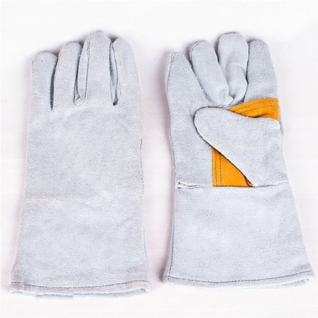 Raindrops Wear-resistant Golves Work Glove Welding Gloves Protective Dark Grey