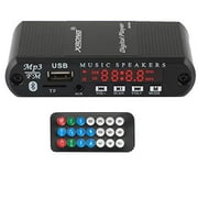 Bluetooth Audio Receiver FM Radio,MP3 Digital Player,LED Digital Display,SD Card/USB Playback 3.5mm Audio Output(Black)