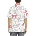 thumbnail image 4 of Camisas Manga Larga Hombre Traje de bebé para niño, conjunto de ropa informal de verano, pantalones cortos, 2 uds., conjunto de ropa de bebé para niños, trajes , ropa para niños (Red, XXL), 4 of 7