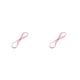 thumbnail image 3 of Jumpingount Diadema Deportes Banda para la cabeza Flexible Estilo simple Elástico Multicolor Accesorios para el cabello Mujeres Hombres para Yoga Rosado 2piezas, 3 of 6
