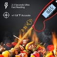 thumbnail image 3 of Digital Meat Thermometer, Waterproof, 3s Instant Read Cooking Thermometer, Kitchen Food Thermometer, 3 of 6