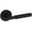 Black, variant on Baldwin PVRIDCRR260 Riddling Privacy Door Lever Set - Chrome