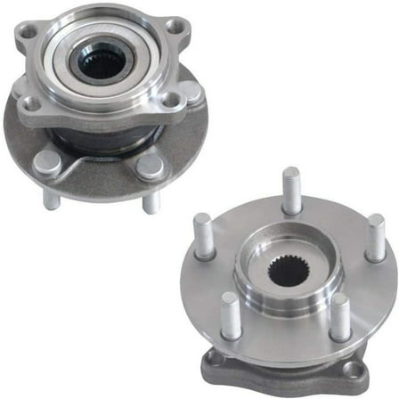 Bode-man Pair Rear Wheel Hub & Bearing Assembly for 2004-2011 Mitsubishi Endeavor AWD