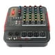 thumbnail image 5 of Consola de mezclas Mezclador de audio profesional Controlador de DJ digital de 4 canales CA 100-240 V, 5 of 15