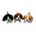 One Walking Toy With Sound Tail Wagging Plush Baby Beagle Puppy Faux ...