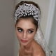 thumbnail image 4 of Diadema nupcial, tocados para novias, accesorios para el cabello con diamantes de imitación para novias (plata), 4 of 5