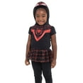 thumbnail image 5 of Marvel Spider-Man Miles Morales Toddler Girls Cosplay T-Shirt Dress and Leggings Outfit Set, 5 of 5