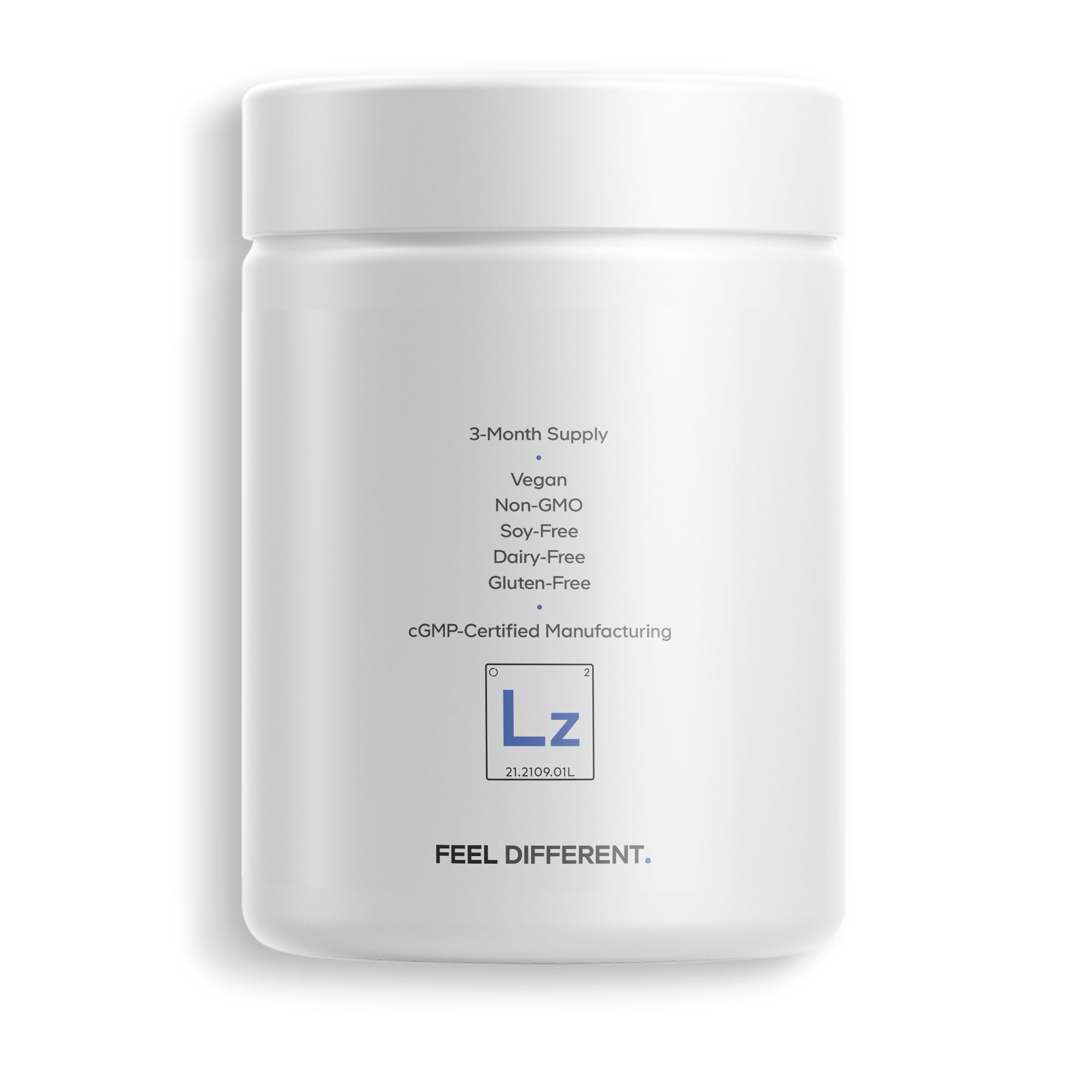 Codeage Liposomal Zinc, 3-Month + Supply, Zinc Gluconate Essential Mineral Vegan Supplement, Non-GMO, 100 ct