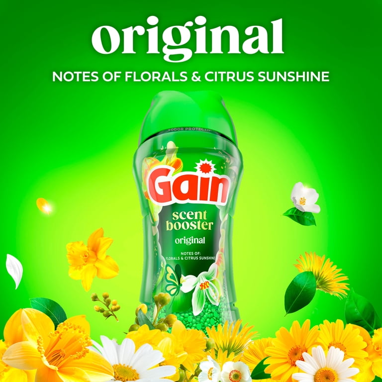 Gain, Laundry Scent Beads, 24 oz, Fireworks In-Wash Scent Booster
