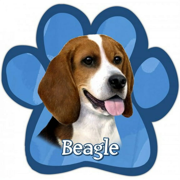 Beagle Paw Print Magnet