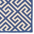 thumbnail image 2 of Linon Silhouette Greek Key Hand Hooked Wool 5'x7' Rug in Navy, 2 of 3