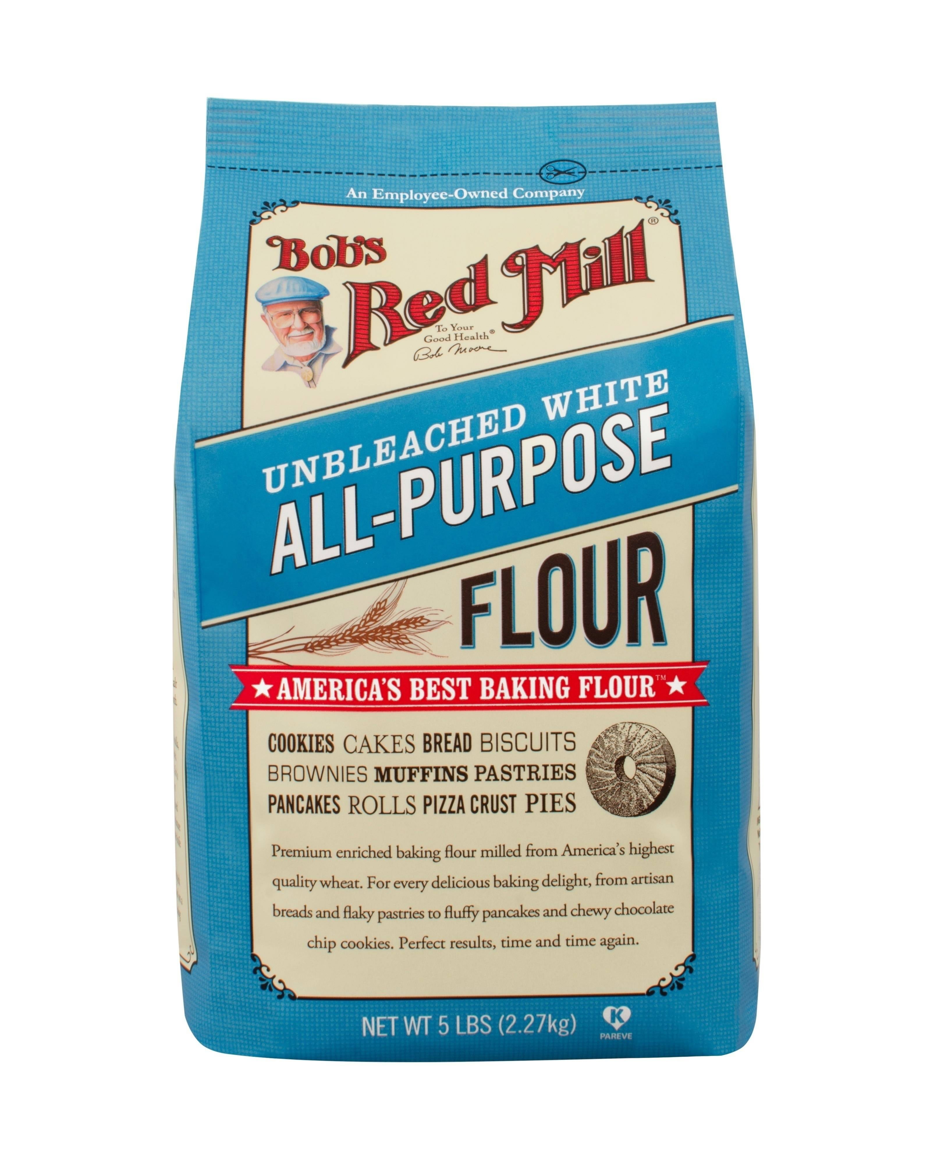 Price/case)Bob's Red Mill Natural Foods Bob's Red Mill Unbleached White All-Purpose Flour Walmart.com
