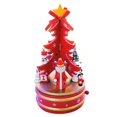 thumbnail image 1 of Bangcool Table Christmas Tree Snowman Bell Wood Fake Mini Xmas Tree Desktop Ornament, 1 of 10