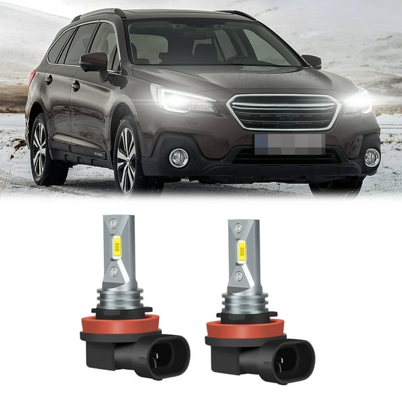 For Subaru Outback 2015-2019 LED Headlight Bulbs Conversion Kit Low Beam White