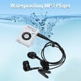thumbnail image 3 of Water Proof MP3 Player for Swimming Diving Sports with Swimming Headphones, 8GB Memory Multifunctional Lossless Audio Format and Shuffles Feature Underwater Music Player, 3 of 7