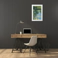 thumbnail image 3 of Rowan, Carol 10x14 White Modern Wood Framed Museum Art Print Titled - Garden Pond II, 3 of 4