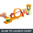 thumbnail image 5 of Hot Wheels The Super Mario Bros. Movie Jungle Kingdom Raceway Playset with Mario Die-Cast Toy Car, 5 of 7