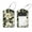multicolored 1, variant on PhooArto 2 Pcs Magnolias Flower Pattern Luggage Tag for Suitcases, Leather Baggage Tags Identifiers for Travel, Stainless Steel Loop Name ID Label for Women Bag Backpack