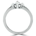 thumbnail image 2 of Pompeii 1ct 3-Stone Marquise Diamond Engagement Ring 14K White Gold (G-H,SI(1)-SI(2)), 2 of 4