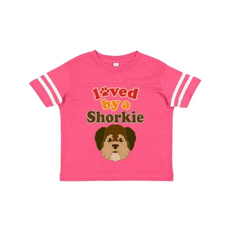 

Inktastic Shorkie Dog Shih Tzu Yorkie Gift Toddler Boy or Toddler Girl T-Shirt