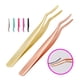 thumbnail image 2 of Pinzas para pestañas postizas, aplicador de pestañas postizas, rizador de extensión de pestañas de acero inoxidable, pinza de Clip, herramientas de maquillaje, 1 ud., 2 of 4