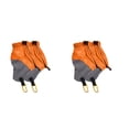 thumbnail image 3 of Polainas para piernas Eigraketly a prueba de polvo 20D recubiertas de silicona Naranja 2Conjunto, 3 of 6