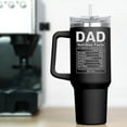 thumbnail image 3 of Father's Day Gifts for Dad from Daughter Son - Insulated 40 oz Tumbler with Straw and Handle - Fathers Day Birthday Gifts for Dad from Kids, Mens Birthday Gift Ideas, 3 of 6