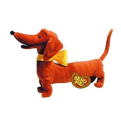 Yottoy Pretzel The Dachshund Weiner Puppy Dog Stuffed Animal Plush Toy Walmart Com