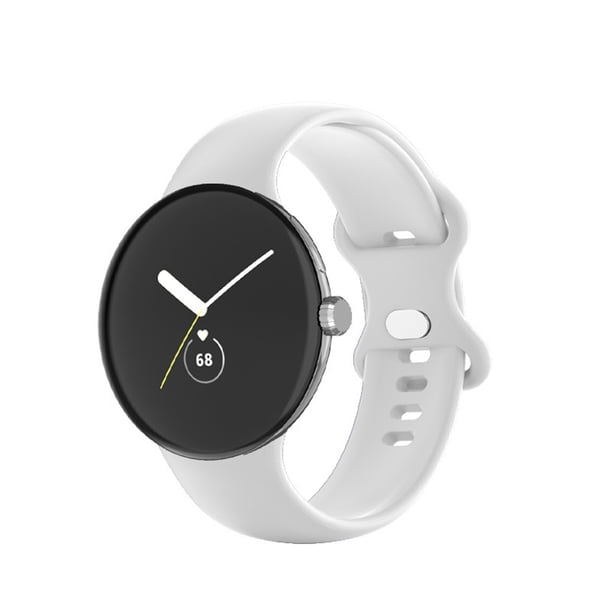 Correa de reloj de silicona ajustable Pulsera de reloj impermeable para Google Pixel Watch