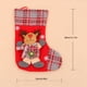 thumbnail image 4 of Bolsa de regalo, calcetín de Navidad, soporte para dulces, suministros para vacaciones, adornos para contenedores de galletas, accesorios Kits de decoración para fiestas patrón de muñeco de nieve Bearachild HA069645-02, 4 of 6