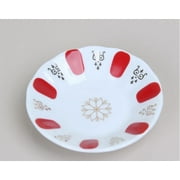 Melamine Turkish Tea Glass Saucers, Traditional Pattern Design Tea Cup Plates, 6 Pcs