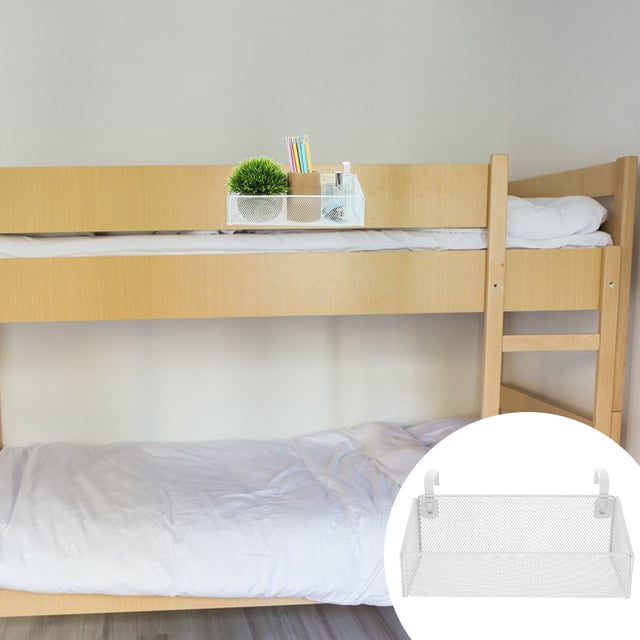 IDEANATEGRATE Cesta Colgante Para Almacenaje En De Metal Con Gancho Para Dormitorio Y Oficina