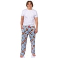 thumbnail image 3 of Nintendo Donkey Kong Pajamas Men's Diddy Kong Bananas Lounge Pajama Pants, 3 of 6