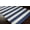Ivory, Navy / Queenborough, variant on Hauteloom Westland Wool Hallway, Kitchen Runner Rug - Transitional - Gray, Beige - 2'6" x 8'