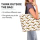 thumbnail image 2 of Disketp Leopard Print Bolsa Tote Estampada para Mujer, Bolso de Hombro y de Mano para Compras y Viajes, 2 of 8